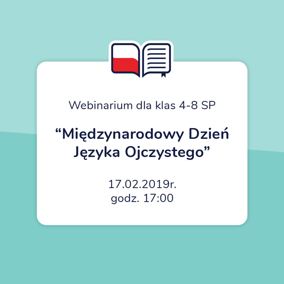 Webinarium z okazji Międzynarodowego Dnia Języka Ojczystego