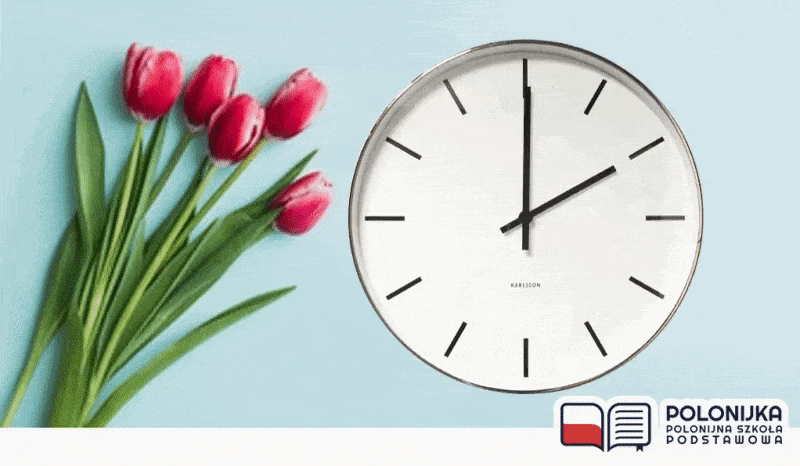 Zmiana czasu z zimowego na letni!
